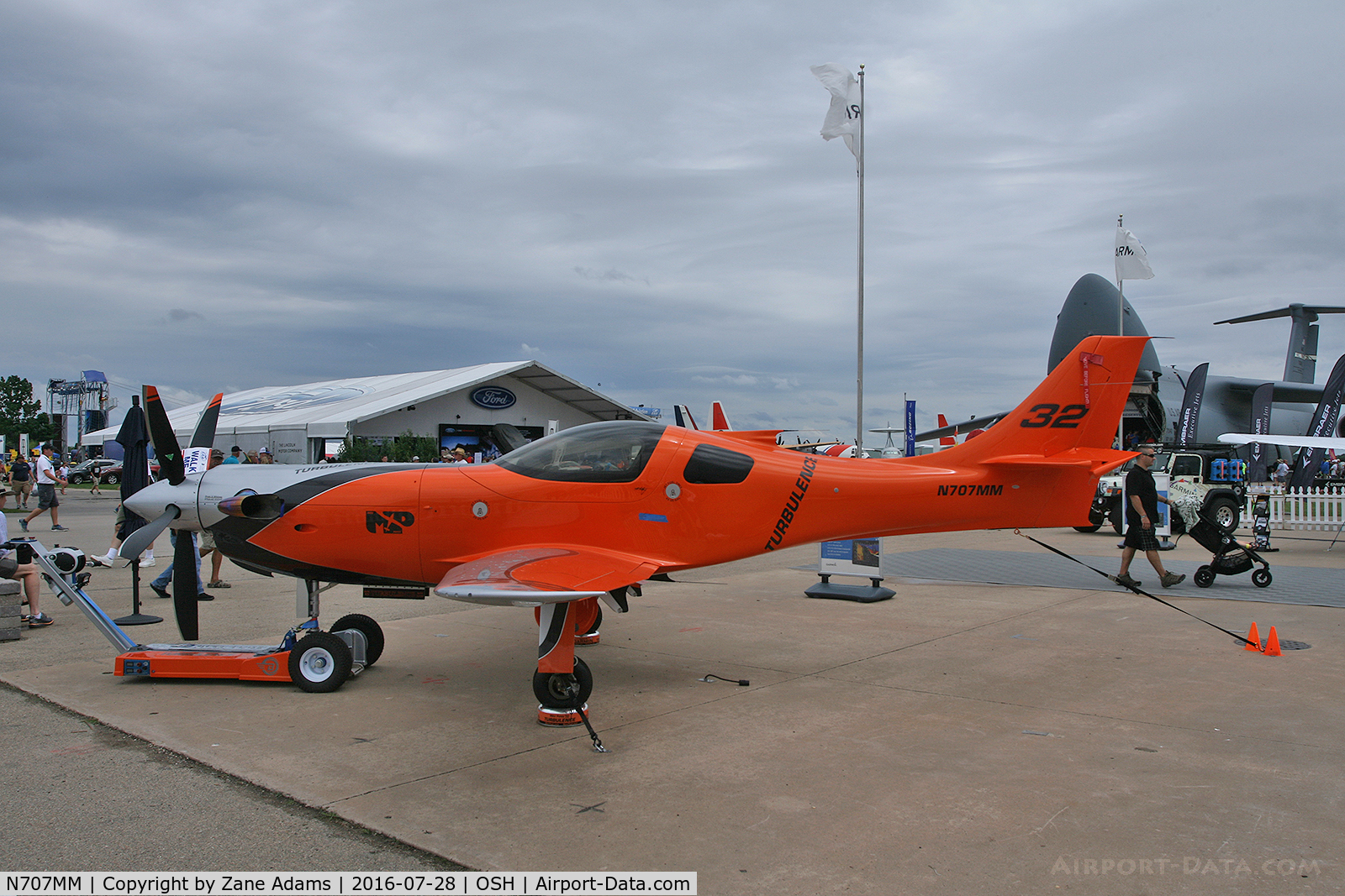 N707MM, 2005 Lancair Legacy C/N L2K-211, At the 2016 EAA Air Venture - Oshkosh Wisconsin