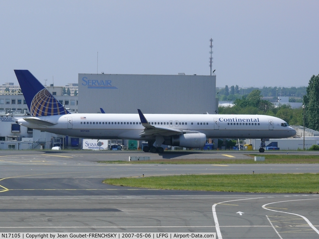 N17105, 1994 Boeing 757-224 C/N 27295, Continental Air Lines