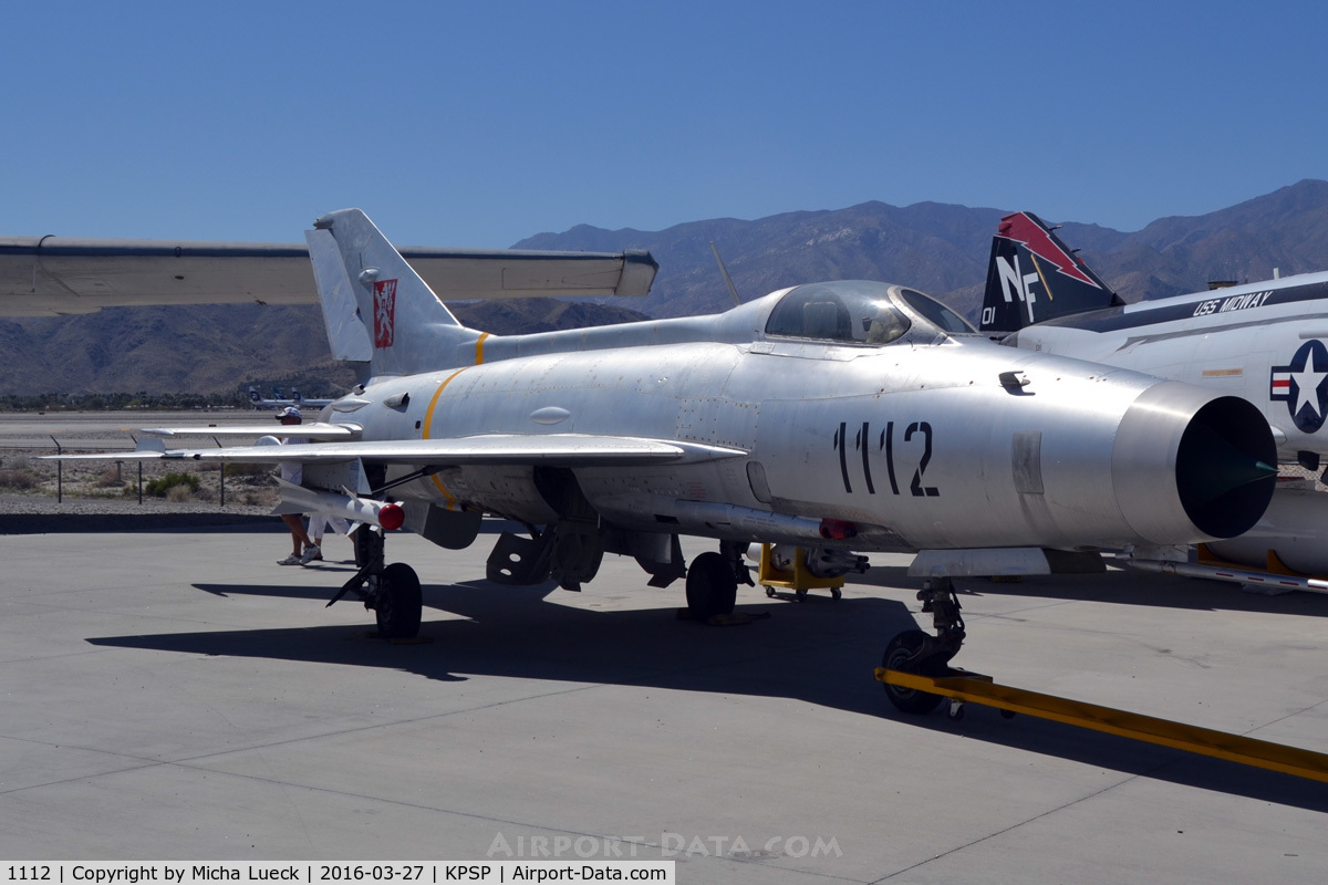 1112, Mikoyan-Gurevich MiG-21F-13 C/N 261112, At the Palm Springs Air Museum