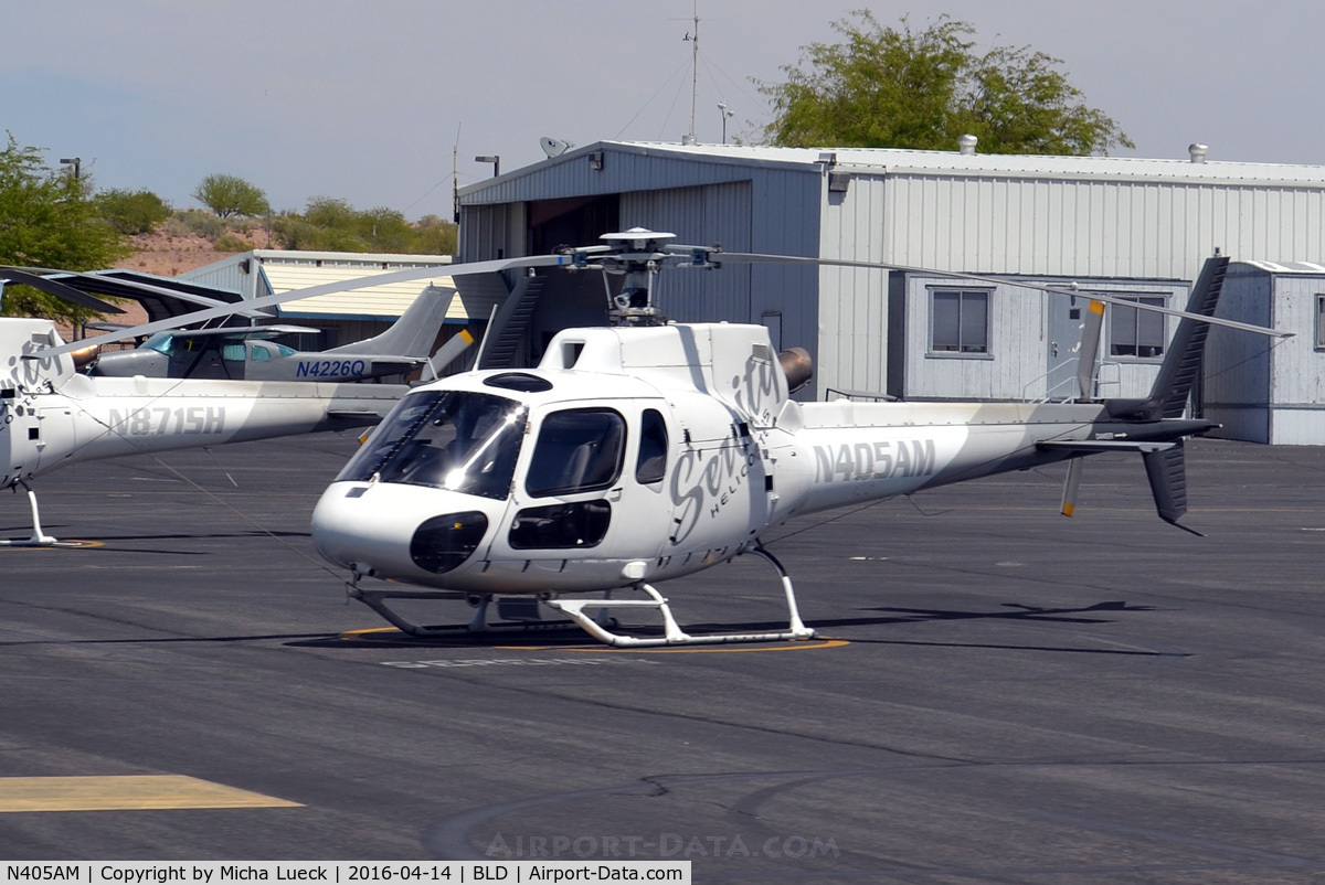 N405AM, 1995 Eurocopter AS-350B-2 Ecureuil C/N 2833, At Boulder