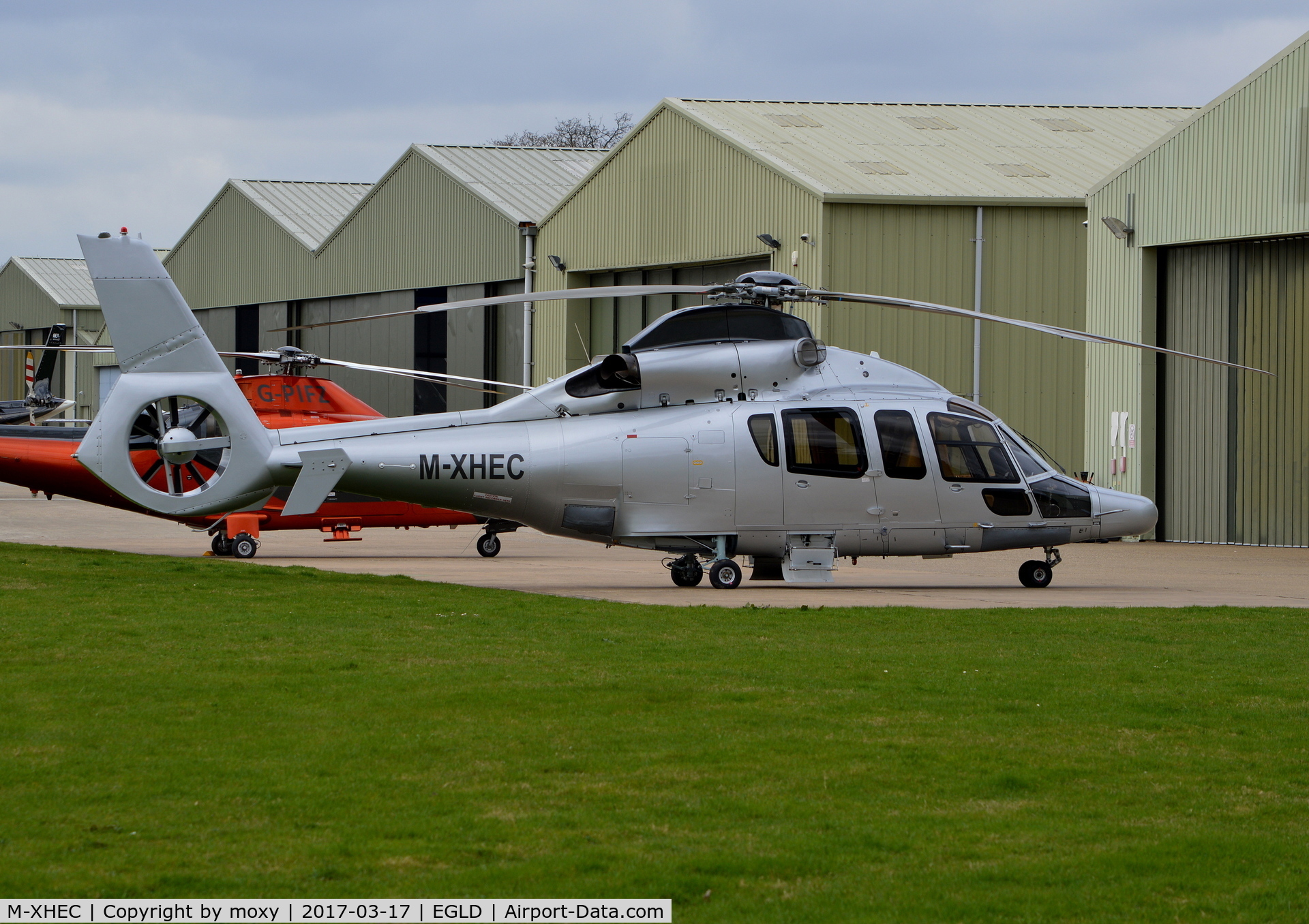 M-XHEC, Eurocopter EC-155B C/N 6600, Eurocopter EC-155B at Denham.