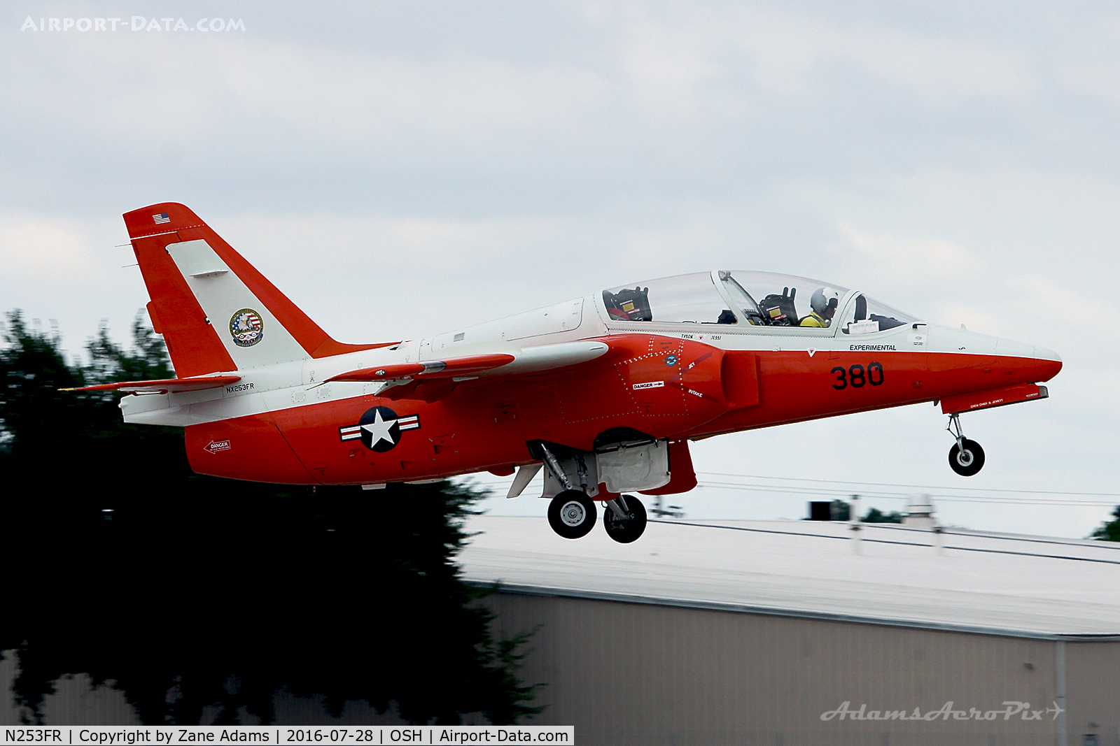 N253FR, 1985 SIAI-Marchetti S-211 C/N 004/02-001, At the 2016 EAA AirVenture - Oshkosh, Wisconsin