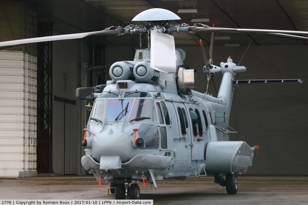 2778, 2012 Eurocopter EC-725R2 Caracal C/N 2778, Parked