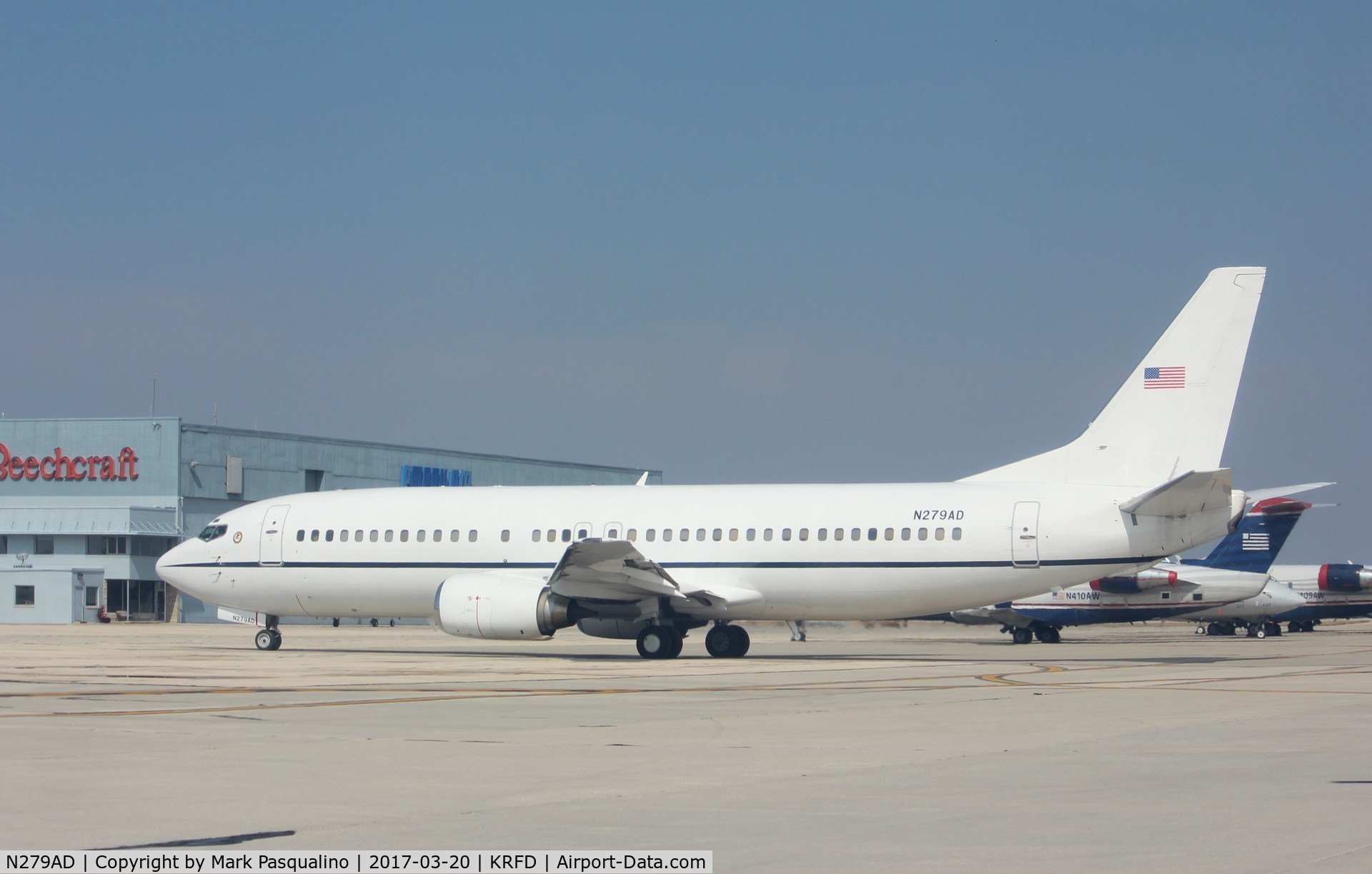N279AD, 1992 Boeing 737-4Q8 C/N 26279, Boeing 737-400