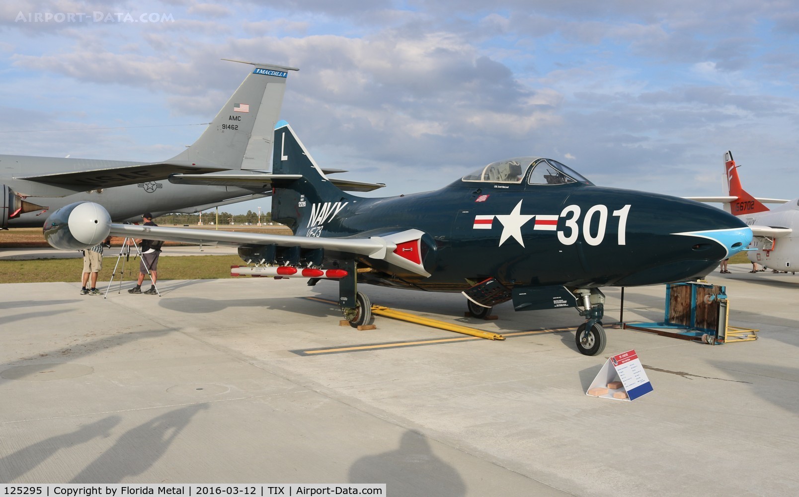 125295, Grumman F9F-5 Panther C/N Not found 125295, F9F-5