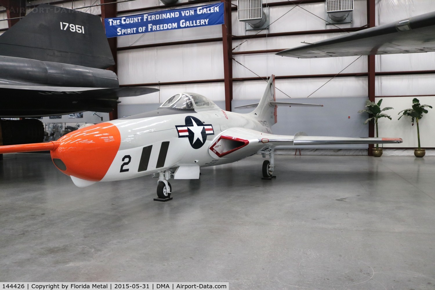144426, Grumman RF-9J Cougar C/N 110, RF-9J