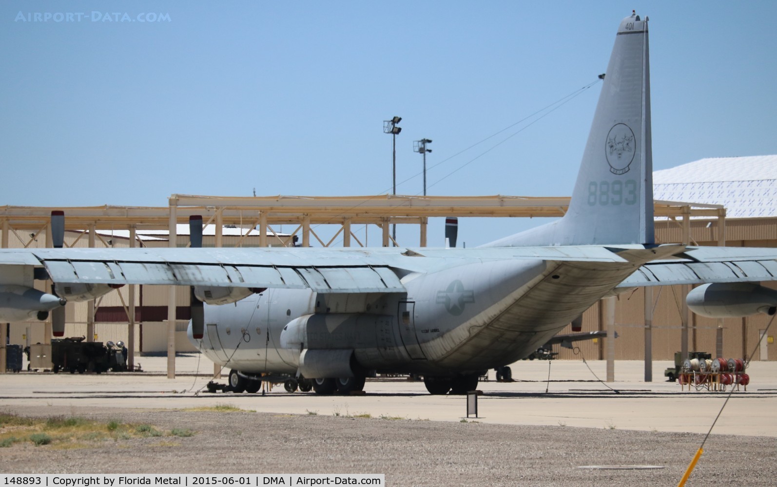 148893, 1961 Lockheed KC-130F Hercules C/N 282-3607, KC-130F