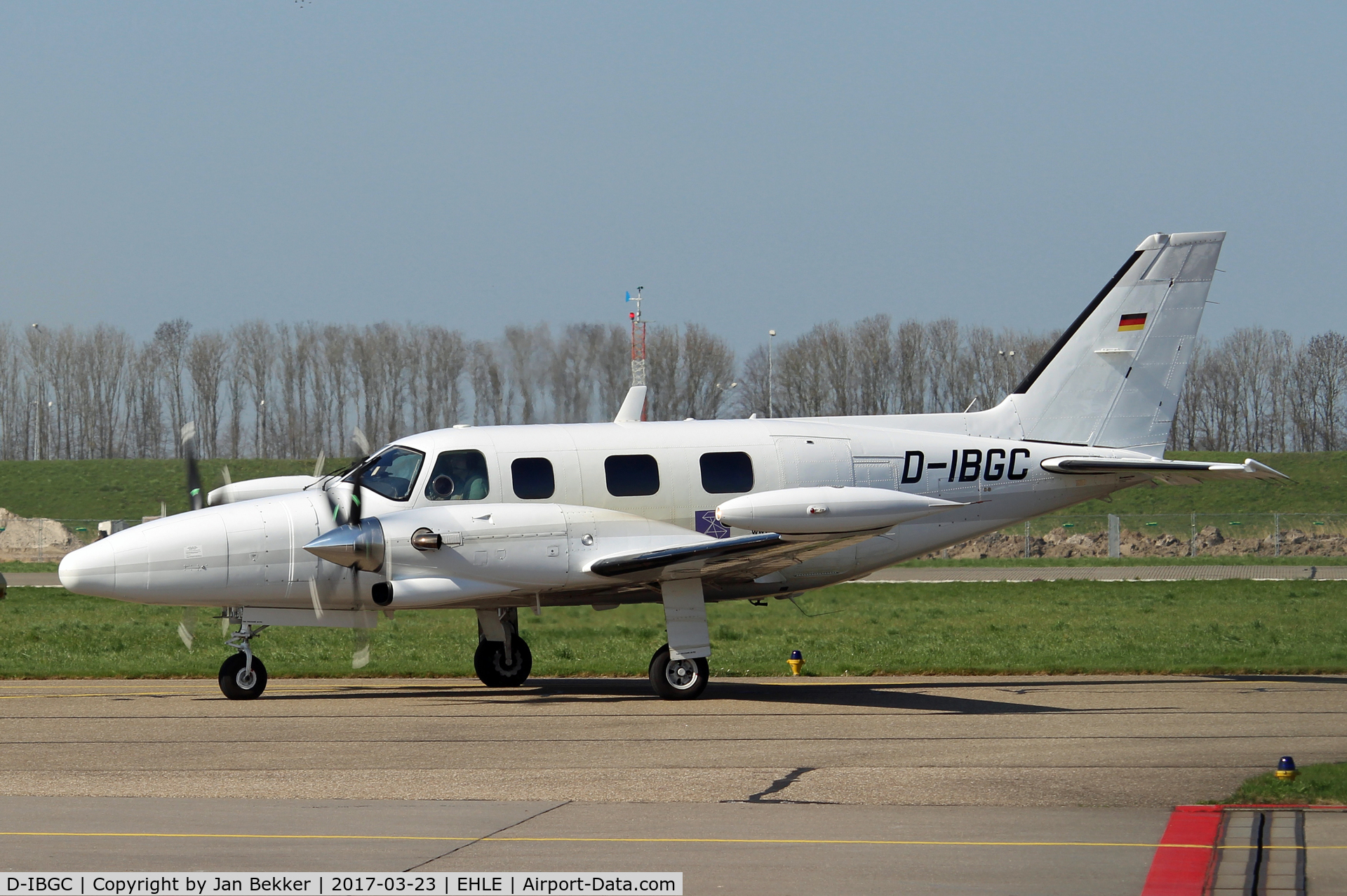 D-IBGC, 1981 Piper PA-31T2-620 Cheyenne IIXL C/N 31T-8166047, Lelystad Airport