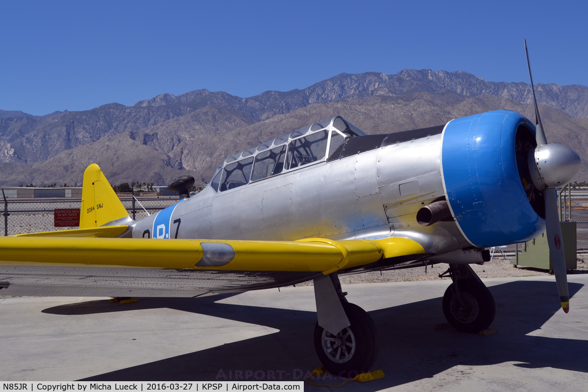 N85JR, 1958 North American AT-6G Texan C/N 168-526 (49-3402), At the Palm Springs Air Museum