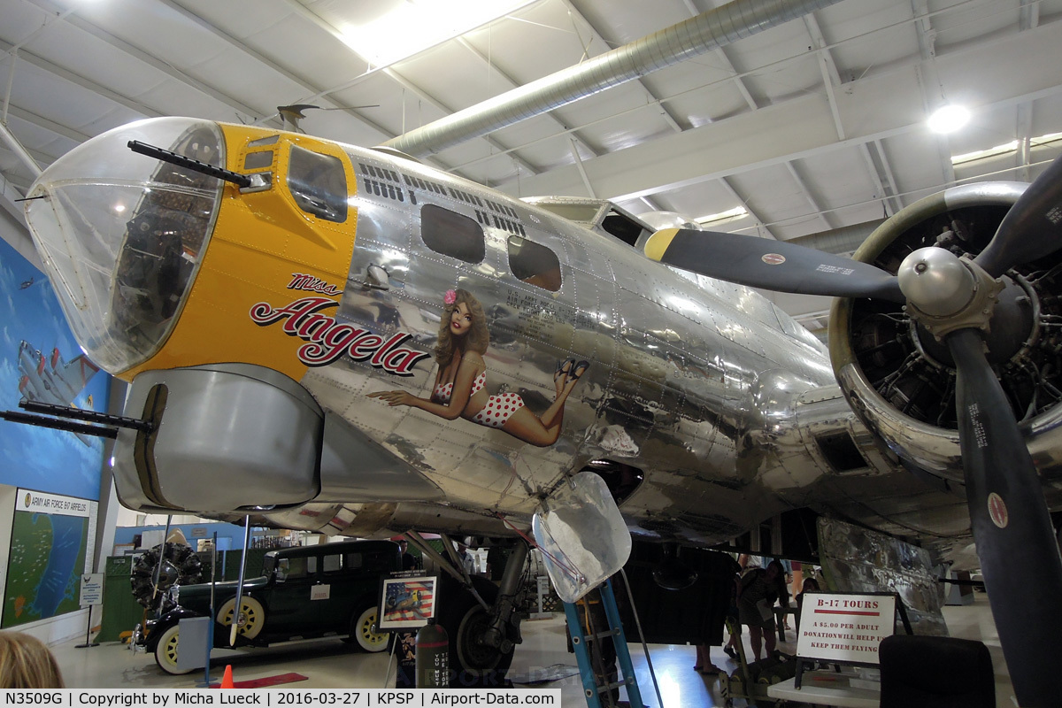 N3509G, 1944 Boeing B-17G Flying Fortress C/N Not found 44-85778, At the Palm Springs Air Museum