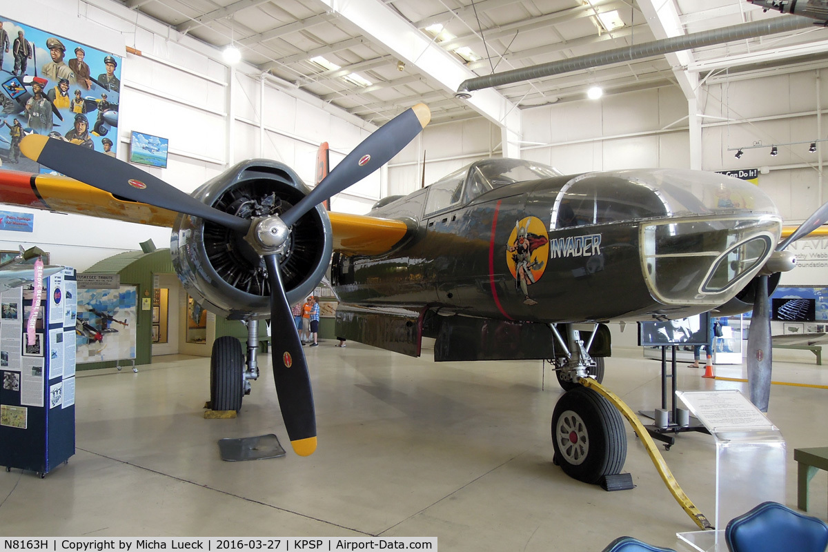 N8163H, 1944 North American B-25N Mitchell C/N 108-47501, At the Palm Springs Air Museum