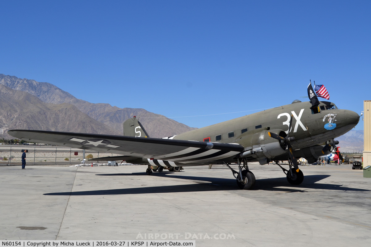 N60154, 1943 Douglas C-47B-25-DK Skytrain (Dakota III) C/N 16007/32755, At the Palm Springs Air Museum