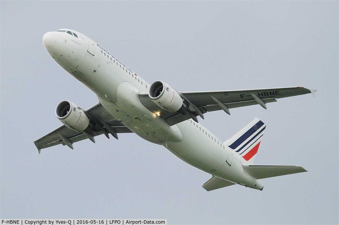 F-HBNE, 2011 Airbus A320-214 C/N 4664, Airbus A320-214, Take off rwy 26, Paris-Orly Airport (LFPO-ORY)