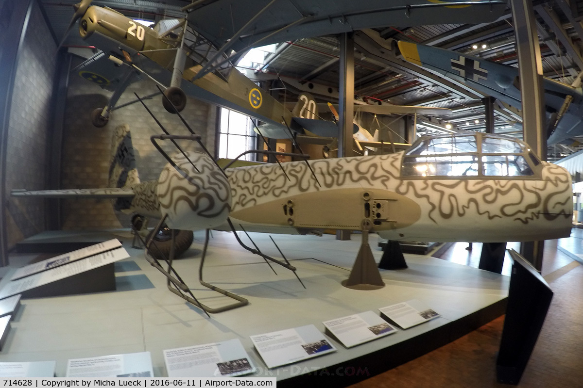 714628, 1944 Junkers Ju-88G-1 C/N Not found 714628, At the Deutsches Technikmuseum (German Museum of Technology) in Berlin