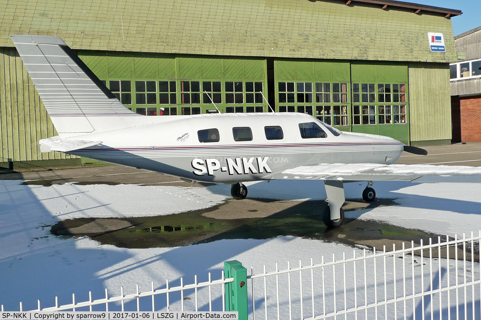 SP-NKK, 1989 Piper PA-46-350P Malibu Mirage C/N 4622051, It was only a short time on the Polish register.
