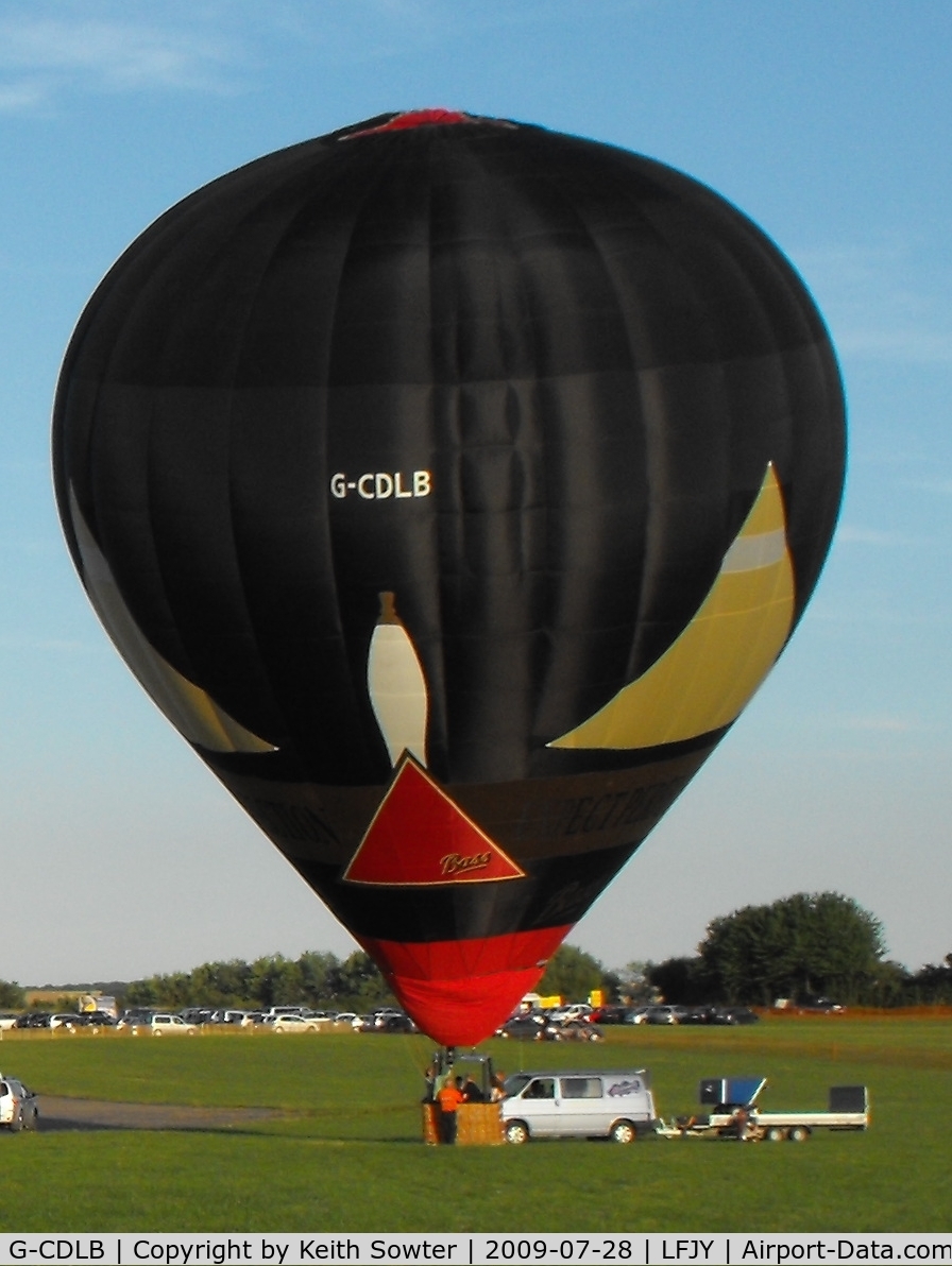 G-CDLB, 2005 Cameron Balloons Z-120 C/N 10672, Lorraine Mondial Balloon Meet 2009 at Chambley Airfield LFJY
