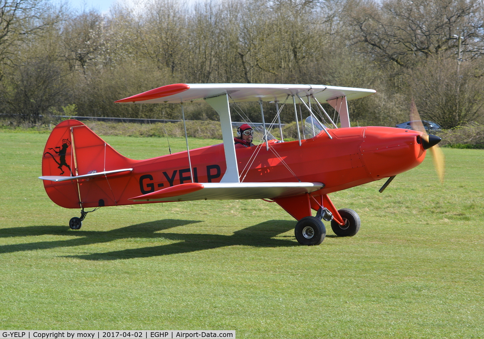 G-YELP, 2013 Light Aircraft Company Sherwood Ranger ST C/N LAA 237B-15135, Light Aircraft Company Sherwood Ranger ST at Popham.