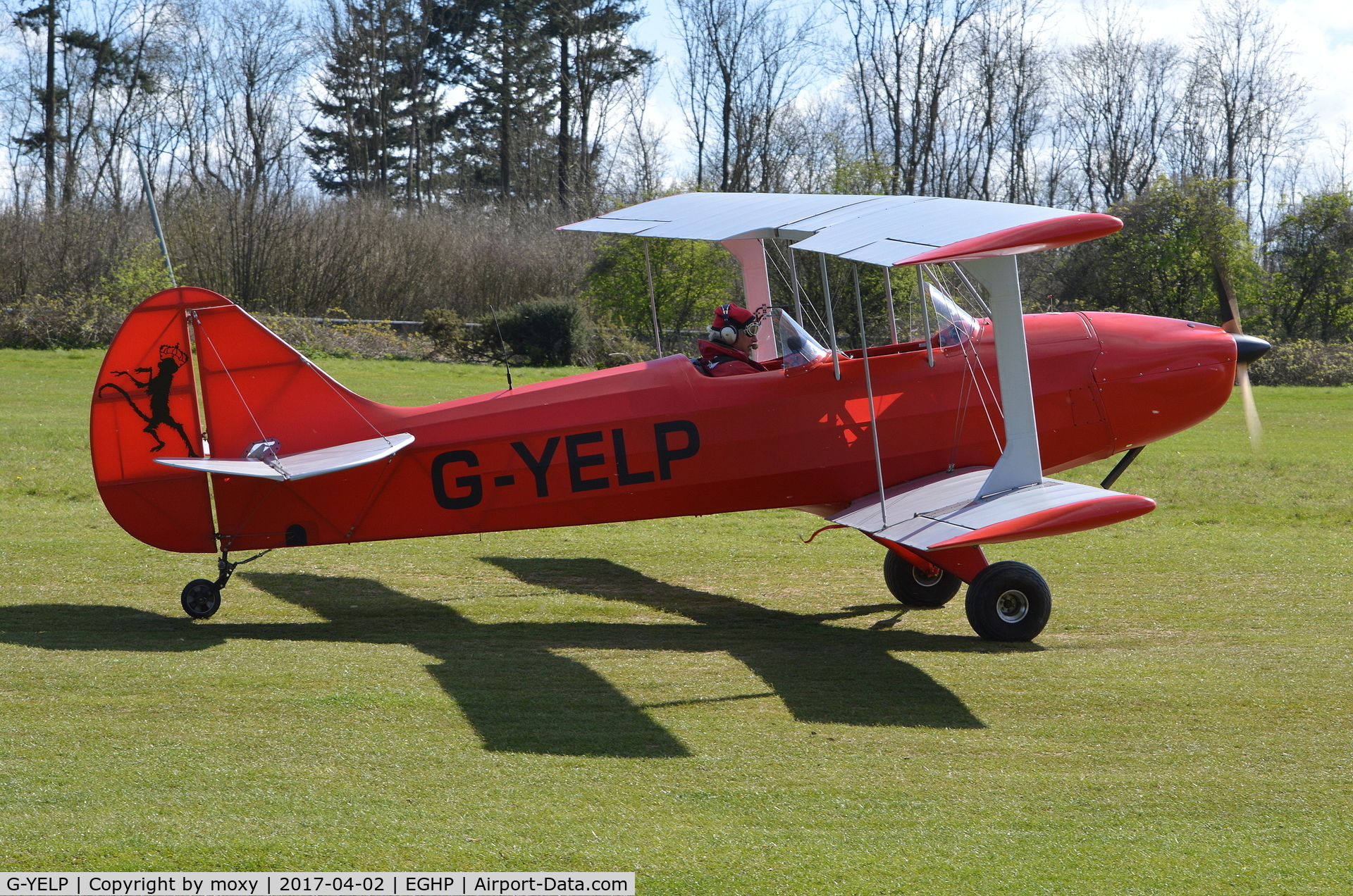 G-YELP, 2013 Light Aircraft Company Sherwood Ranger ST C/N LAA 237B-15135, Light Aircraft Company Sherwood Ranger ST at Popham.