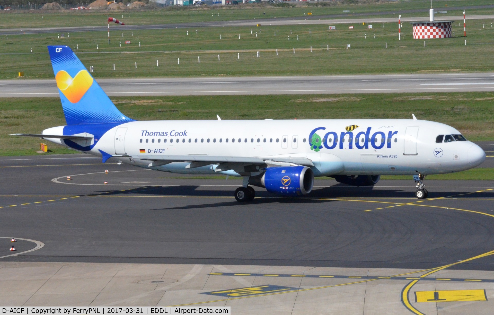 D-AICF, 1998 Airbus A320-212 C/N 0905, Condor A320