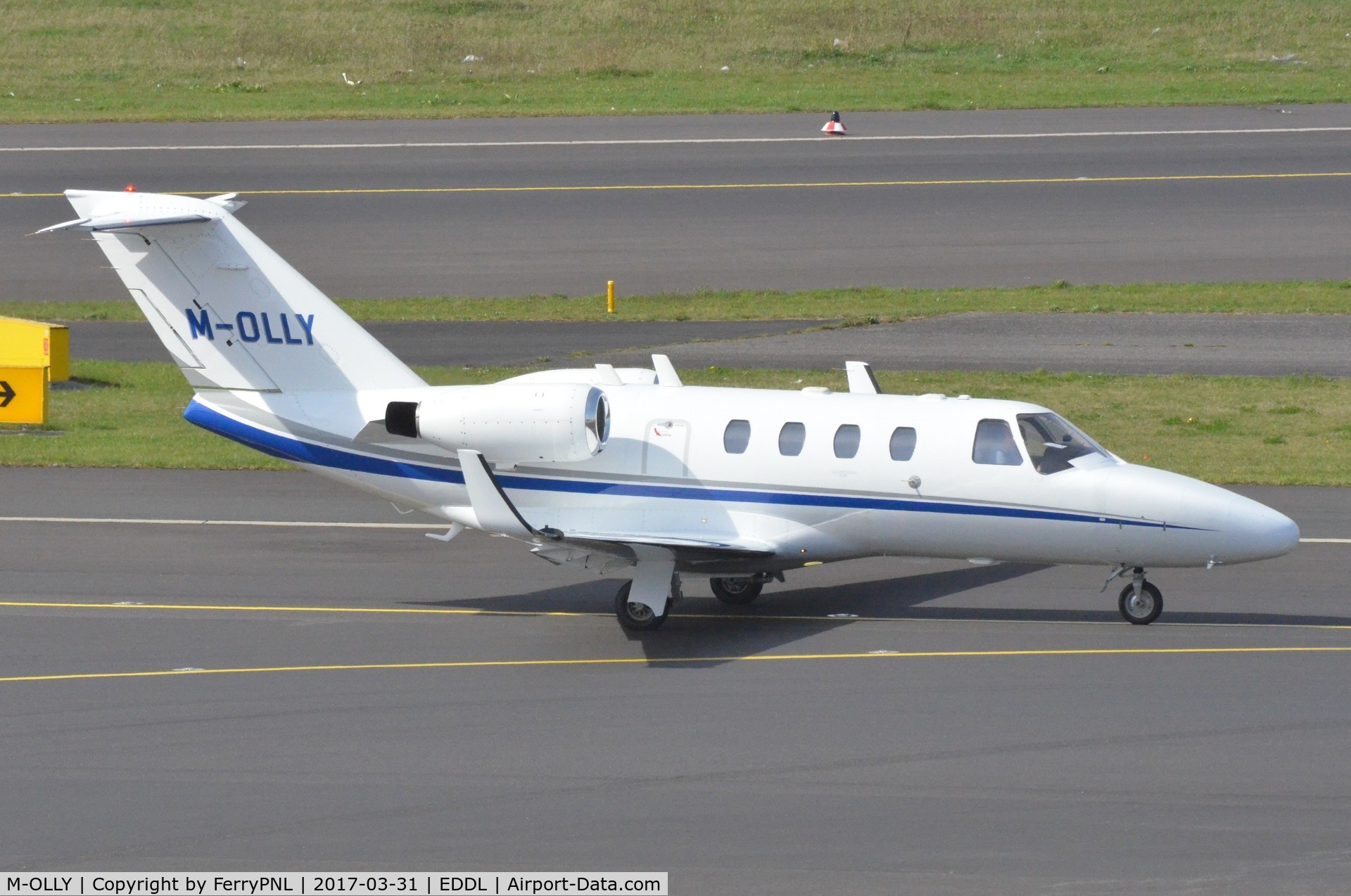 M-OLLY, 2004 Cessna 525 CitationJet CJ1 C/N 525-0544, MBK Maschinenbau GmbH Ce525 with winglets.