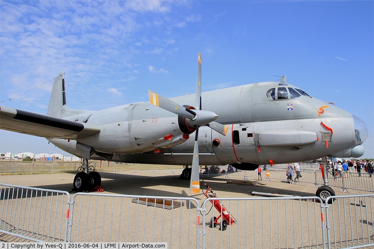 2, Dassault ATL-2 Atlantique 2 C/N 2, Dassault ATL-2 Atlantique 2, Static display, Istres-Le Tubé Air Base 125 (LFMI-QIE) open day 2016