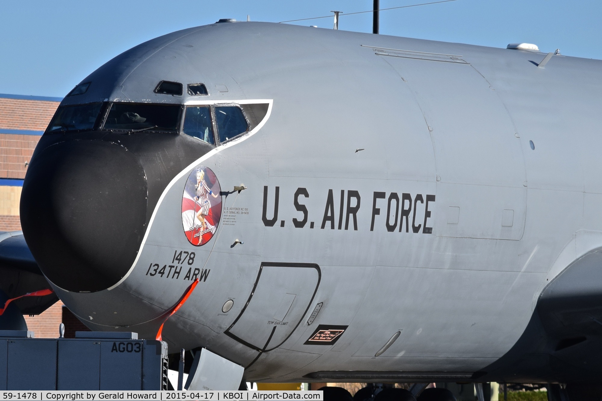 59-1478, 1959 Boeing KC-135R C/N 17966, 134th ARW, Knoxville, TN ANG