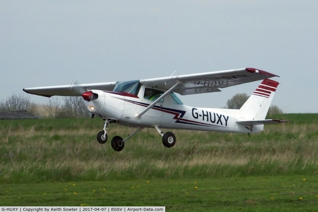 G-HUXY, 1979 Cessna 152 C/N 152-82328, Visiting Old Buckenham
