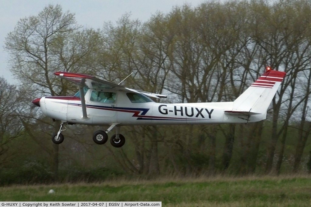G-HUXY, 1979 Cessna 152 C/N 152-82328, Visiting Old Buckenham