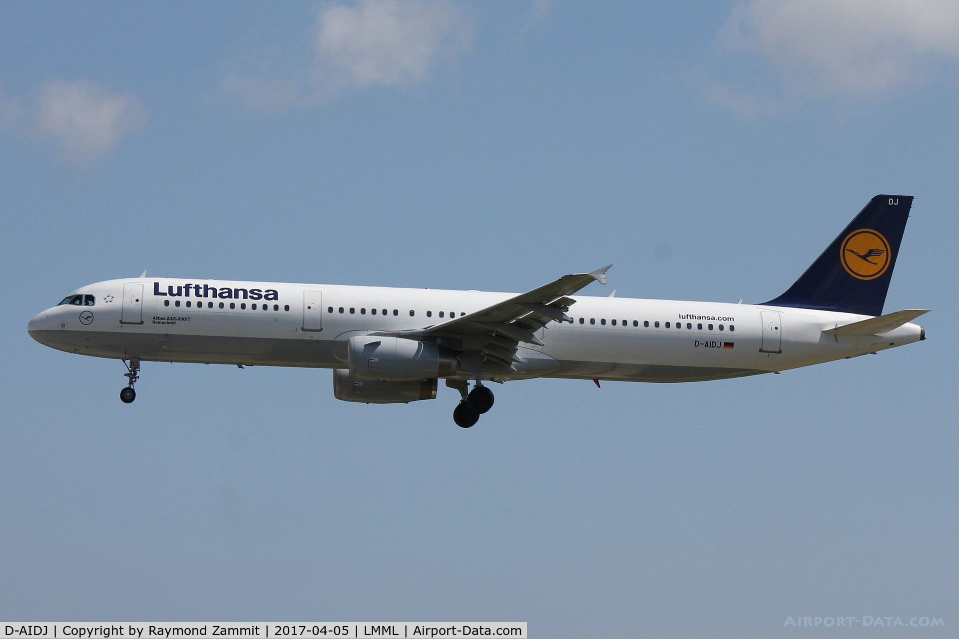 D-AIDJ, 2011 Airbus A321-231 C/N 4792, A321 D-AIDJ Lufthansa