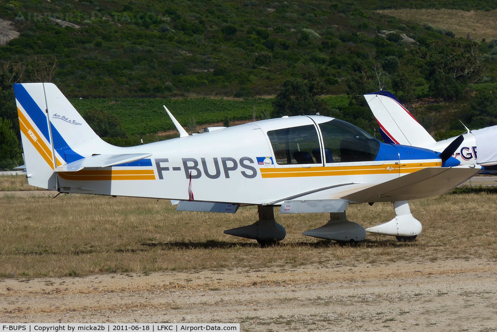 F-BUPS, Robin DR-400-140B Major C/N 852, Parked