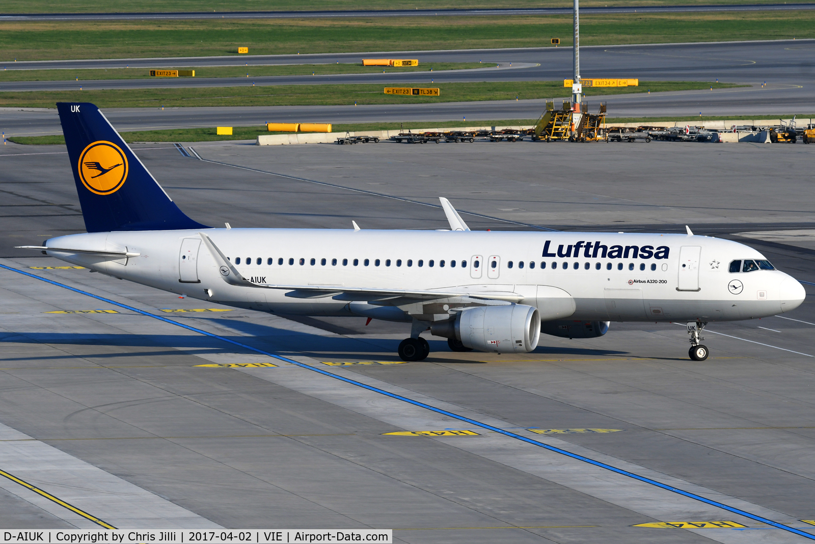 D-AIUK, 2015 Airbus A320-214 C/N 6423, Lufthansa