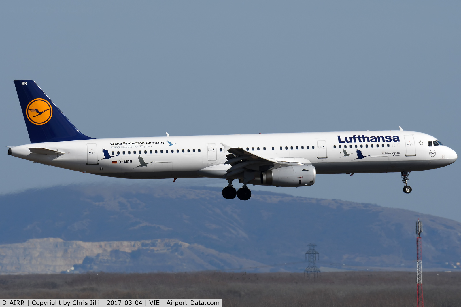 D-AIRR, 1995 Airbus A321-131 C/N 0567, Lufthansa