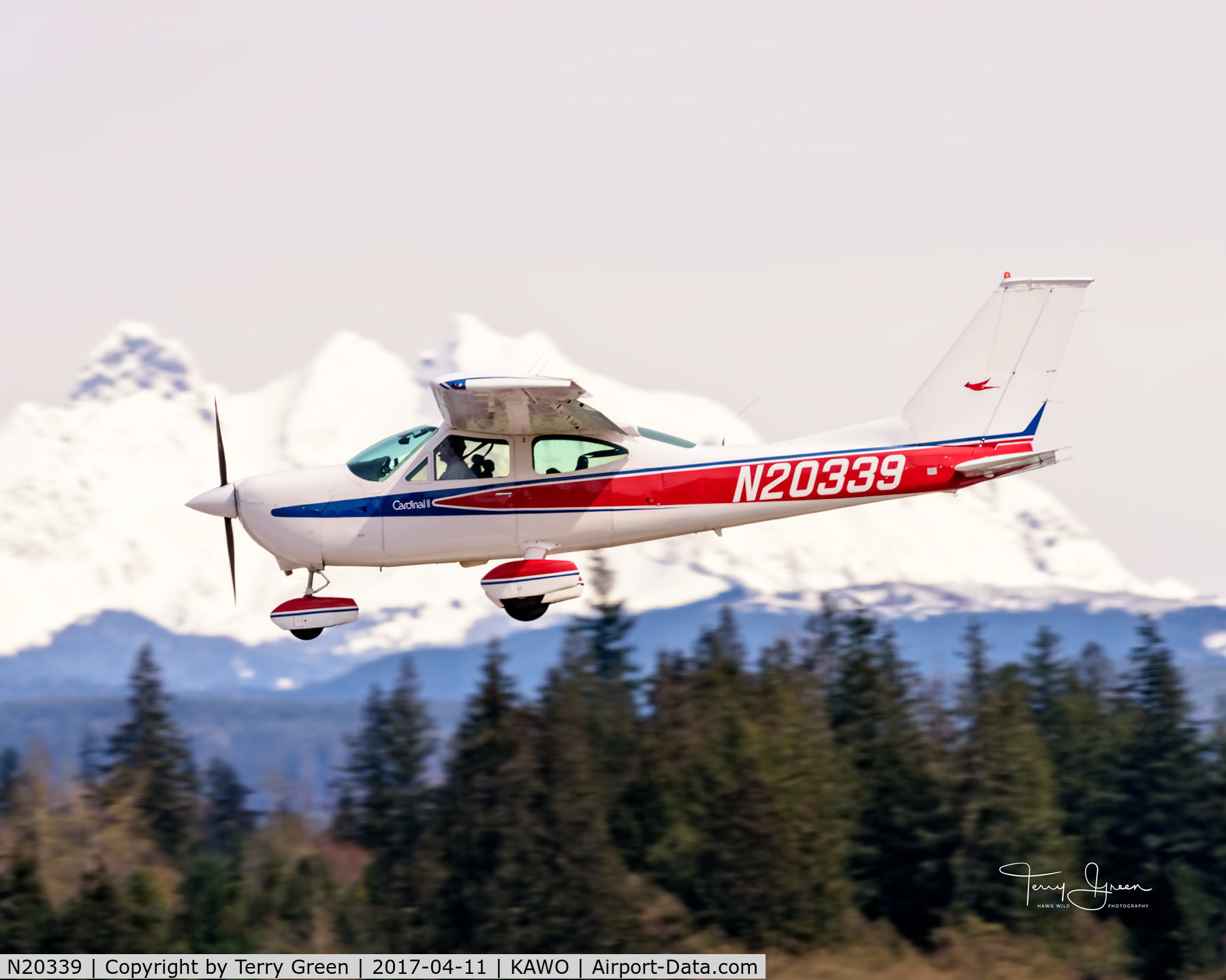 N20339, 1977 Cessna 177B Cardinal C/N 17702659, KAWO