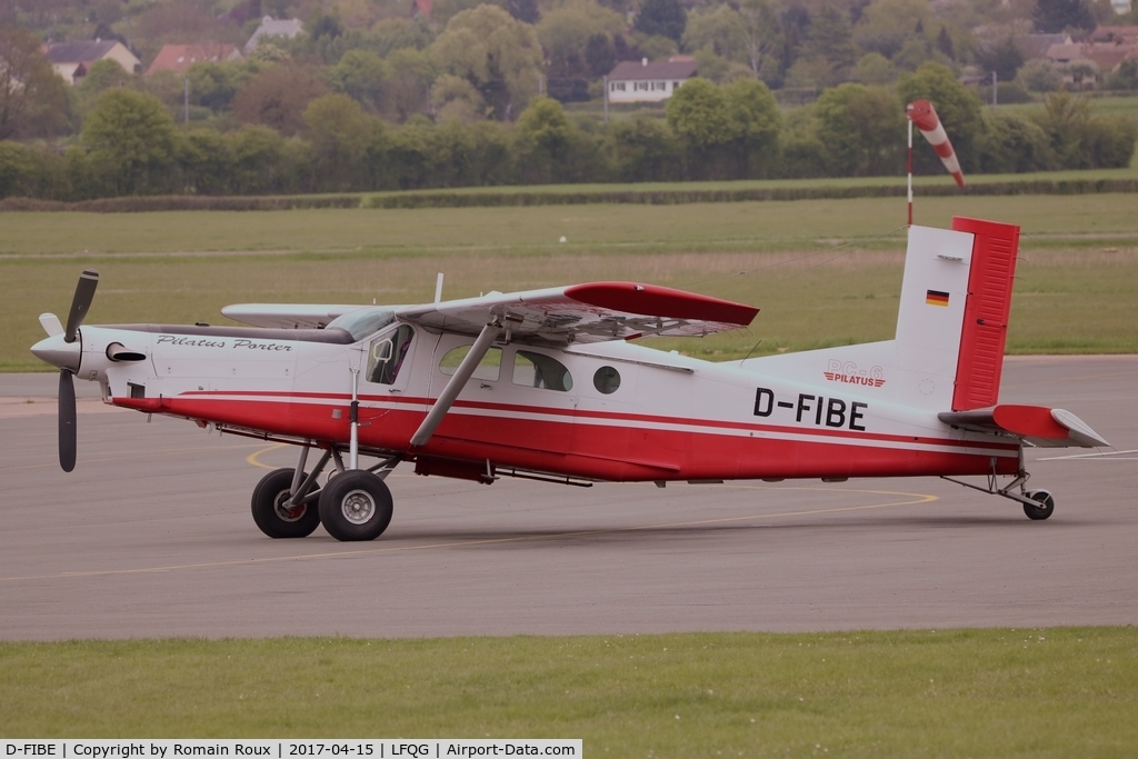 D-FIBE, 1997 Pilatus PC-6/B2-H4 Turbo Porter C/N 955, Parked