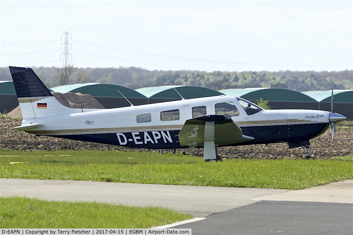 D-EAPN, 1994 Piper PA-32R-301 Saratoga II HP C/N 3213088, At Tatenhill , Staffordshire