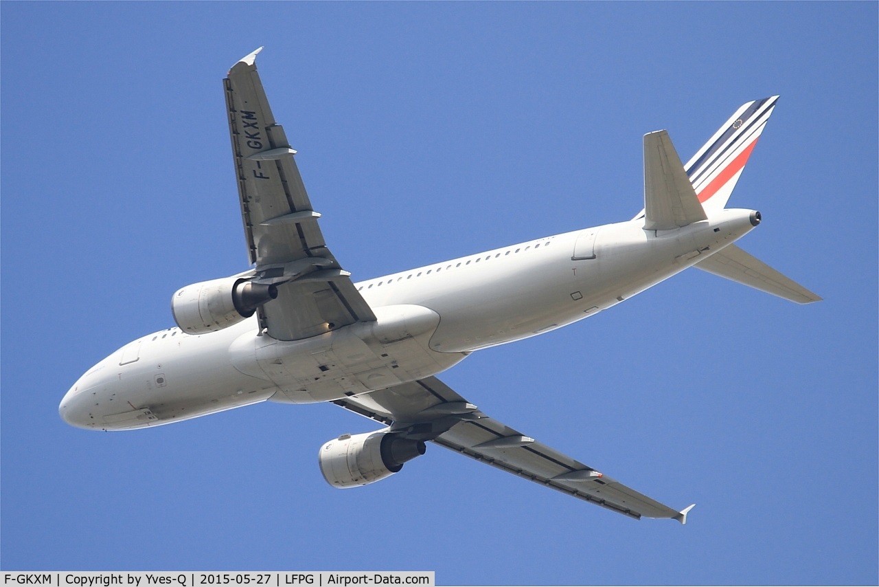 F-GKXM, 2006 Airbus A320-214 C/N 2721, Airbus A320-214, Take off Rwy 27L, Roissy Charles De Gaulle Airport (LFPG-CDG)