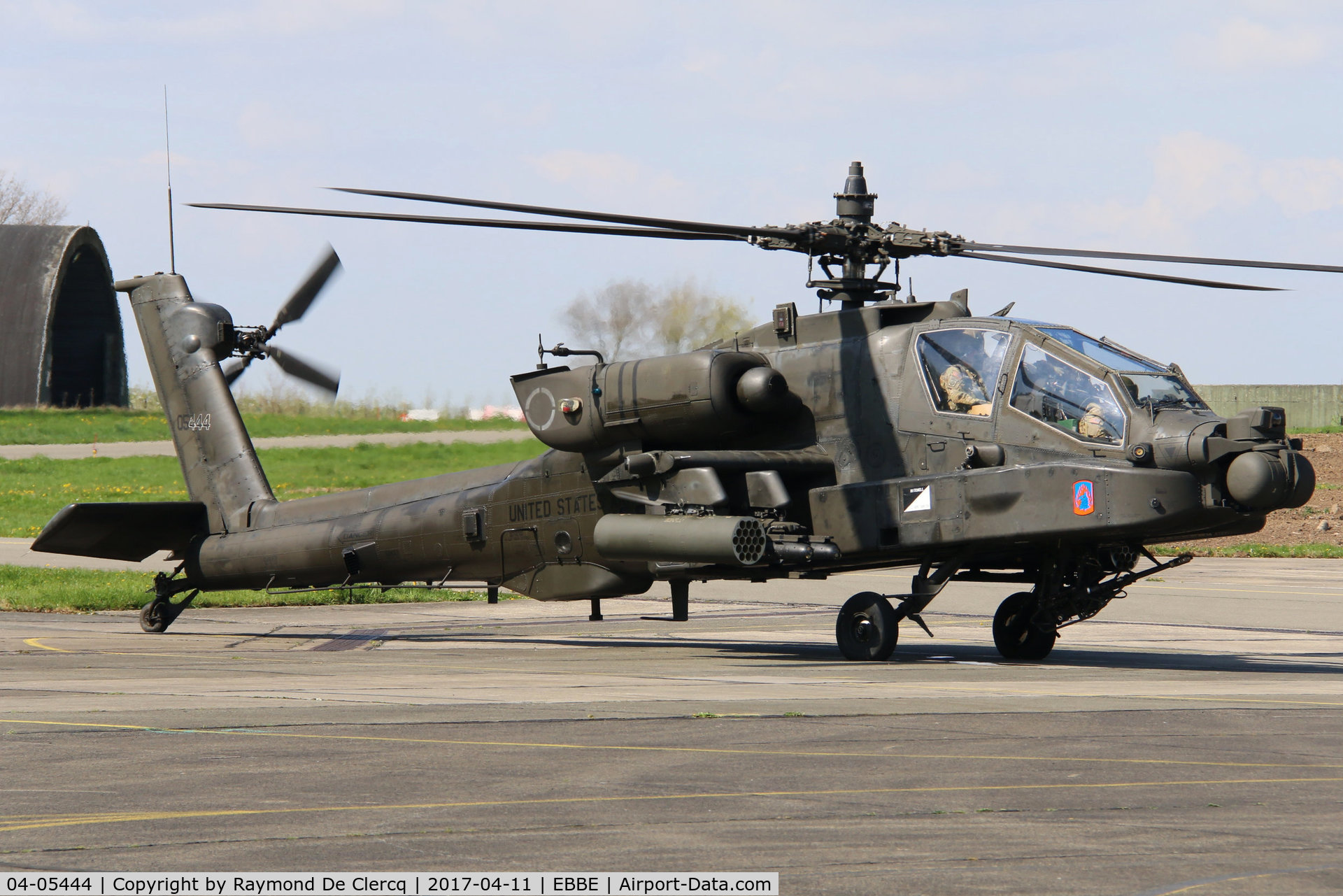 04-05444, 2004 Boeing AH-64D Longbow Apache C/N PVD444, Helidays Beauvechain 2017.