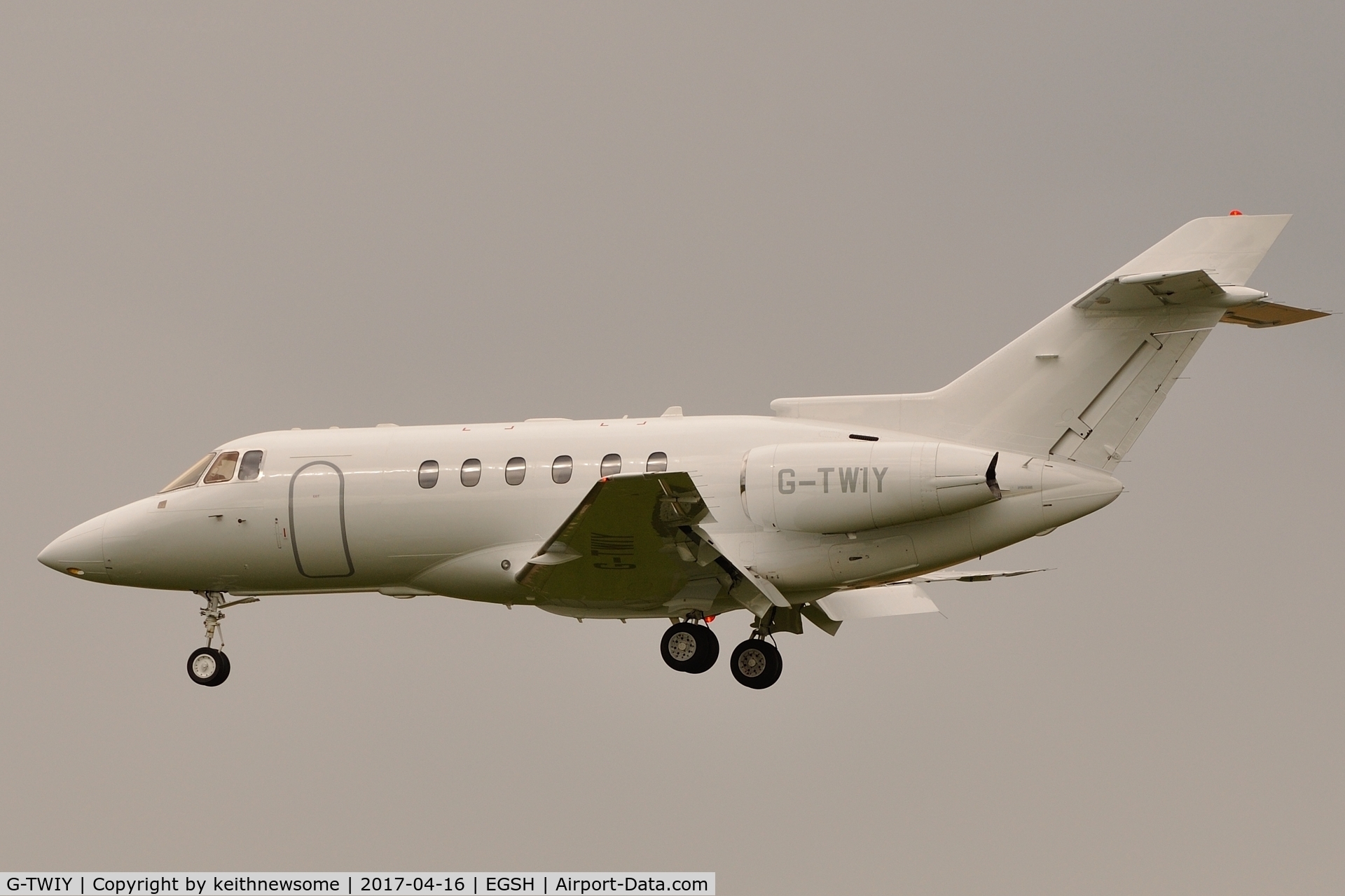 G-TWIY, 2008 Hawker 750 C/N HB-14, Return Visitor.