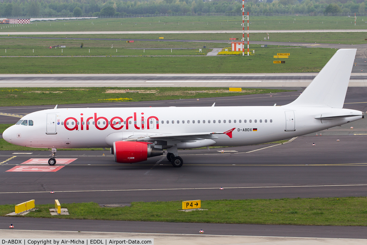 D-ABDX, 2009 Airbus A320-214 C/N 3995, Air Berlin