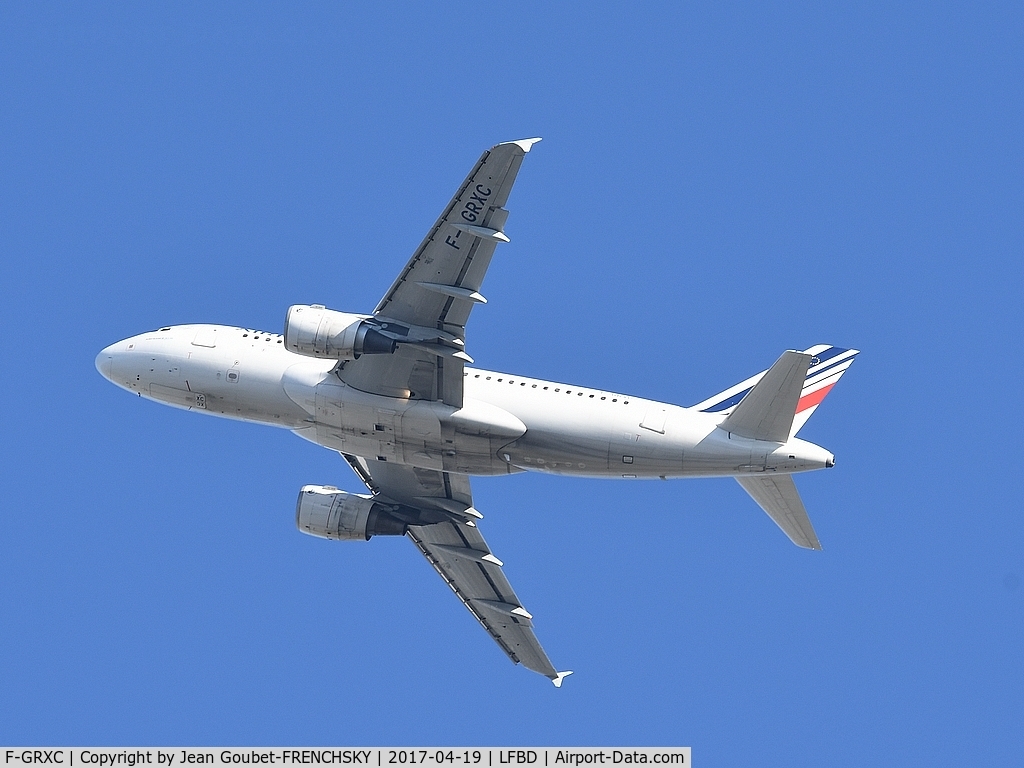 F-GRXC, 2002 Airbus A319-111 C/N 1677, HOP A54027 to Lyon