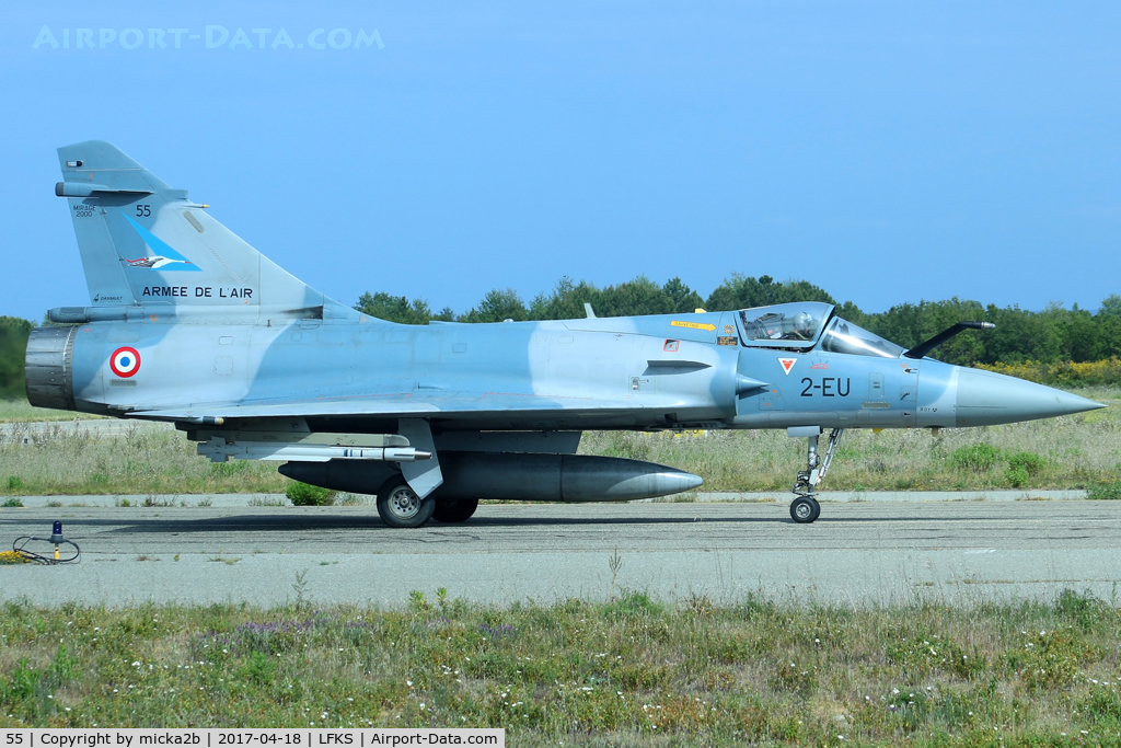 55, Dassault Mirage 2000-5F C/N 250, Now 2-EU