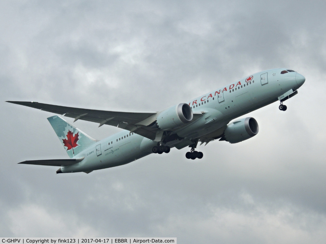 C-GHPV, 2014 Boeing 787-8 Dreamliner C/N 35260, air canada dreamliners