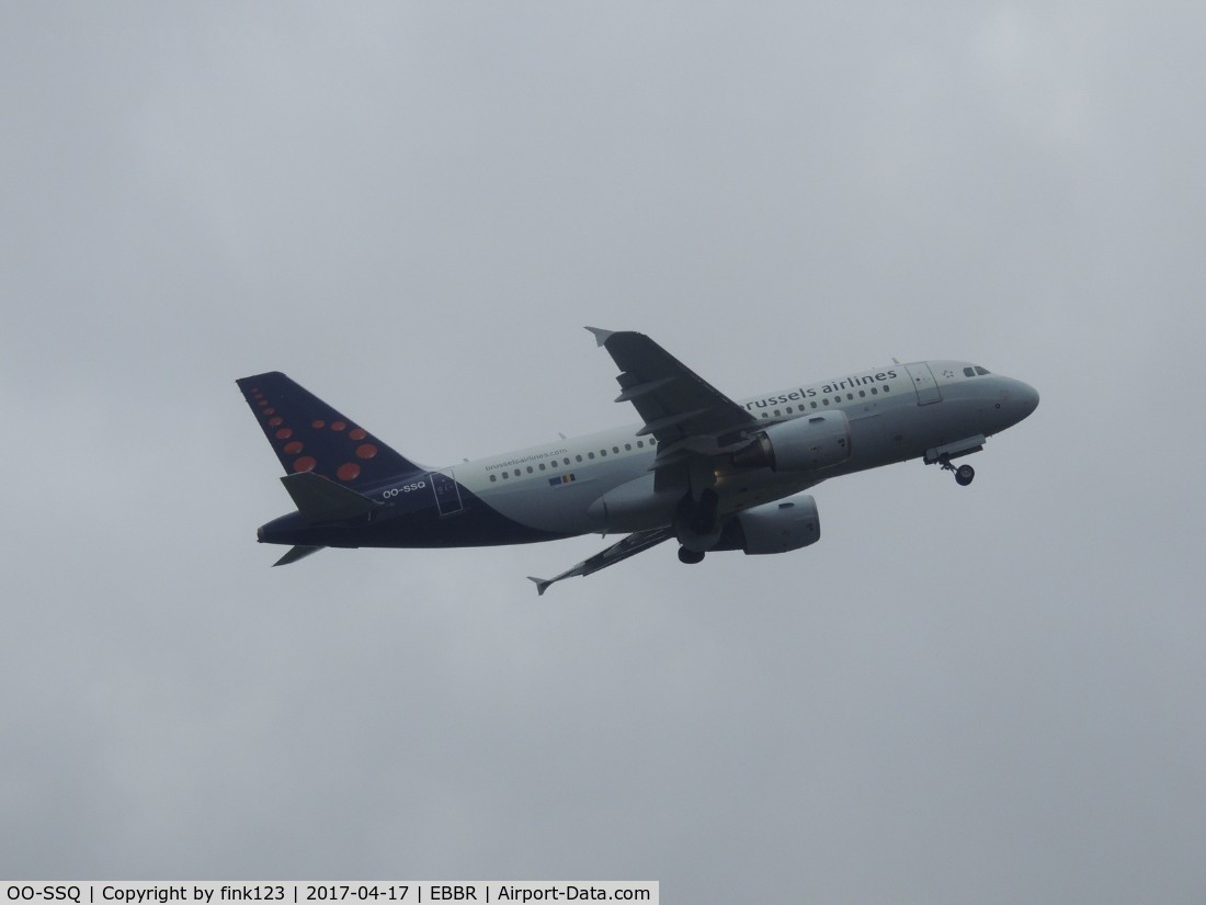 OO-SSQ, 2009 Airbus A319-112 C/N 3790, brussel airlines