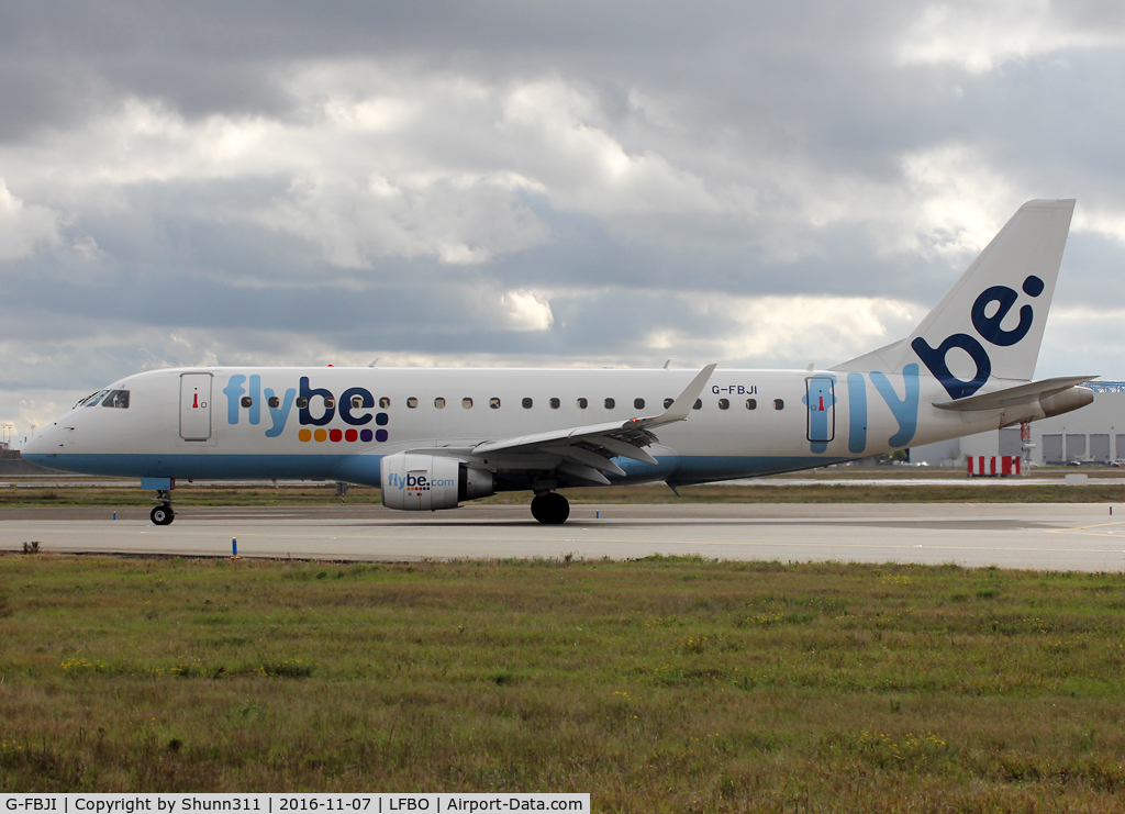 G-FBJI, 2012 Embraer 175STD (ERJ-170-200) C/N 17000355, Taxiing to the Terminal...