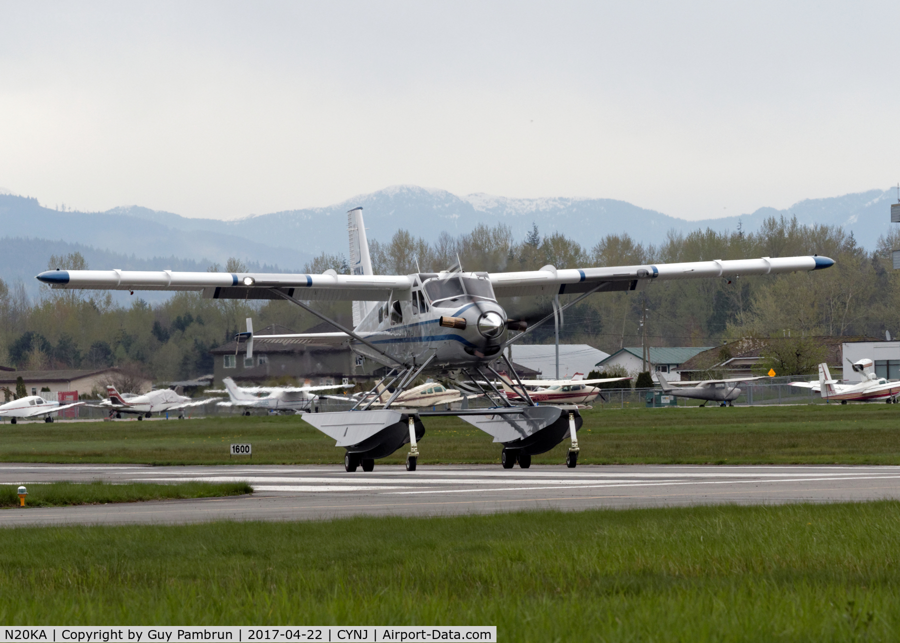 N20KA, 1966 De Havilland Canada DHC-2 Turbo Beaver Mk.3 C/N 1652TB29, Just landed