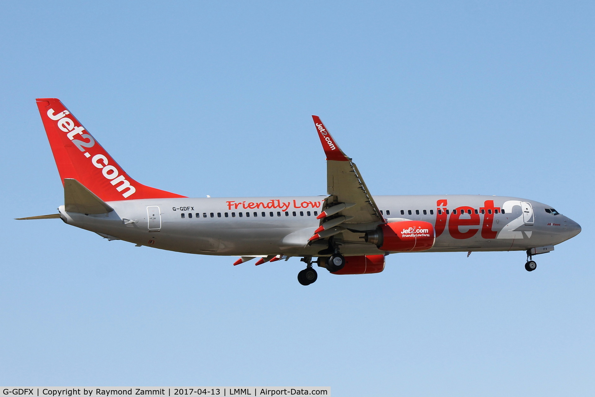 G-GDFX, 2000 Boeing 737-8K5 C/N 27987, B737-800 G-GDFX Jet2Com