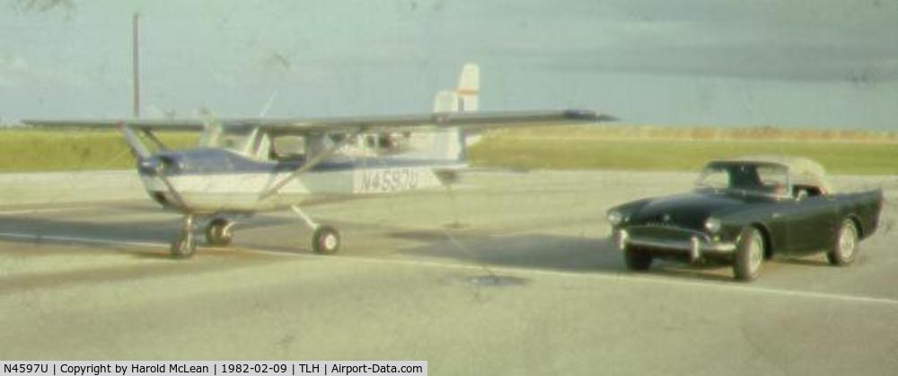 N4597U, 1964 Cessna 150D C/N 15060597, Long before 911.  Easy access to general aviation parking.