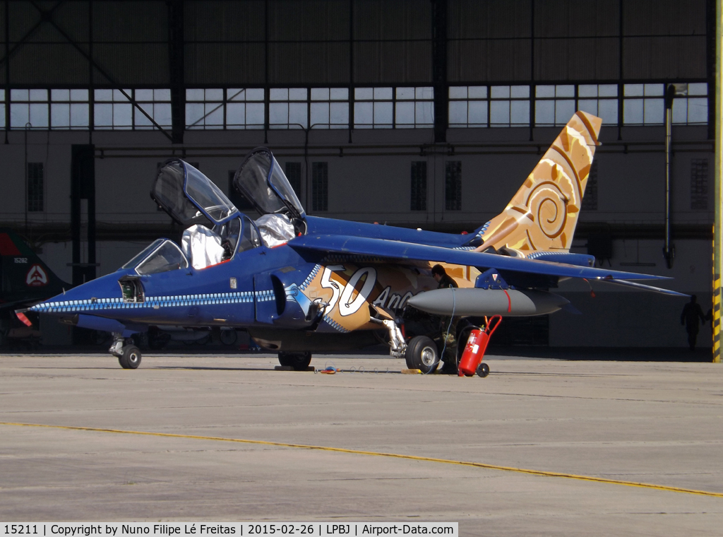 15211, Dassault-Dornier Alpha Jet A C/N 0037, Static display during the Real Thaw 2015. Special scheme SQN 