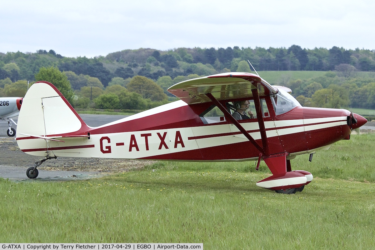 G-ATXA, 1956 Piper PA-22-150 Tri-Pacer C/N 22-3730, At Wolverhampton Halfpenny Green Airport