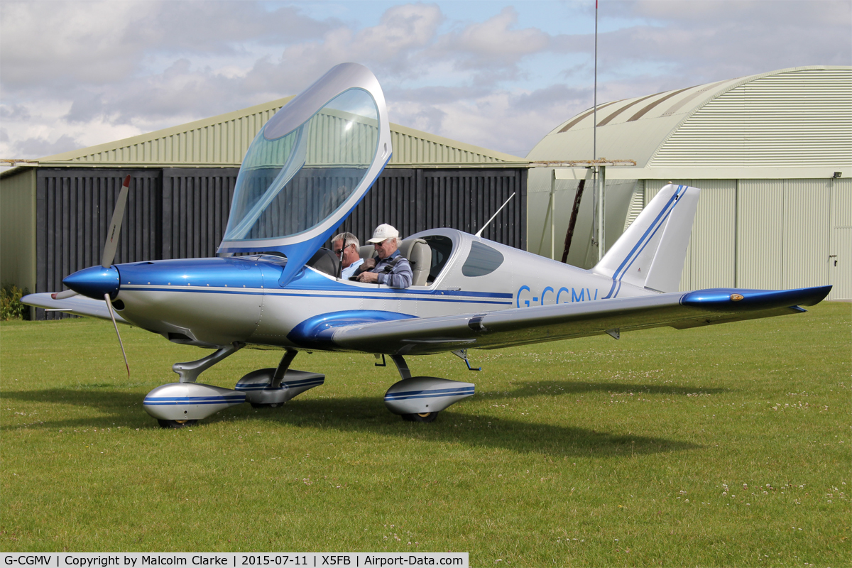 G-CGMV, 2010 Roko Aero NG4 HD C/N 031/2010, Roko Aero NG4 HD, Fishburn Airfield UK. July 11th 2015.